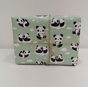 Подарочная упаковка заказа "Панда"